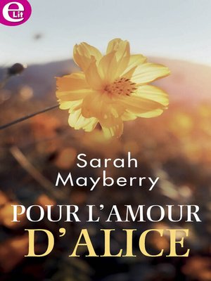 cover image of Pour l'amour d'Alice